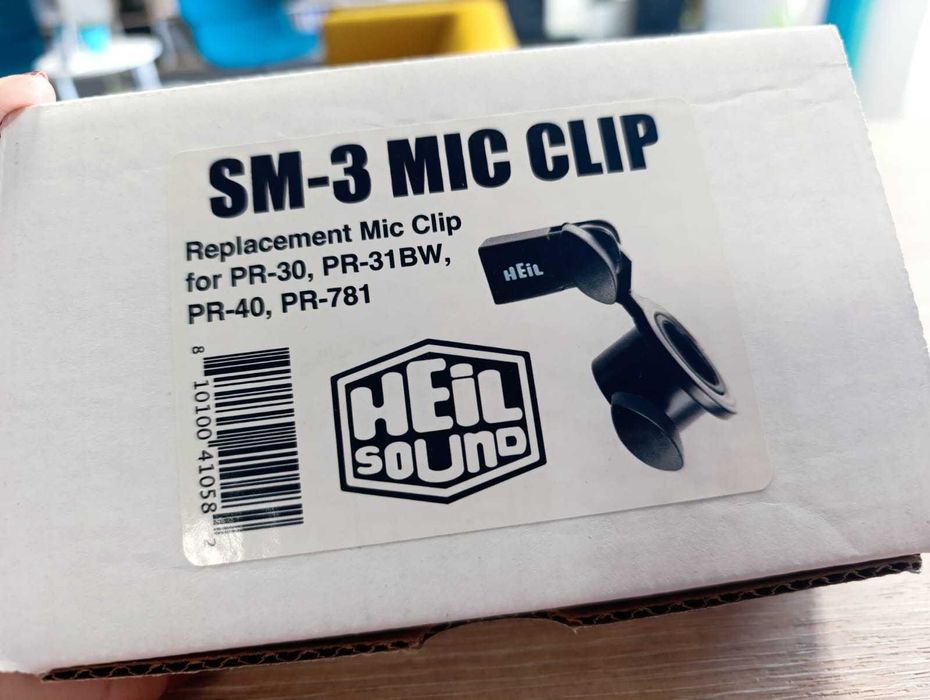 Стойка за микрофон Heil Sound SM3 Mic Clip