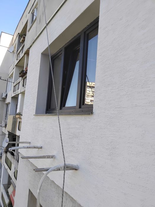 София алпинисти топлоизолация от въже и скеле ремонт на фуги изолация