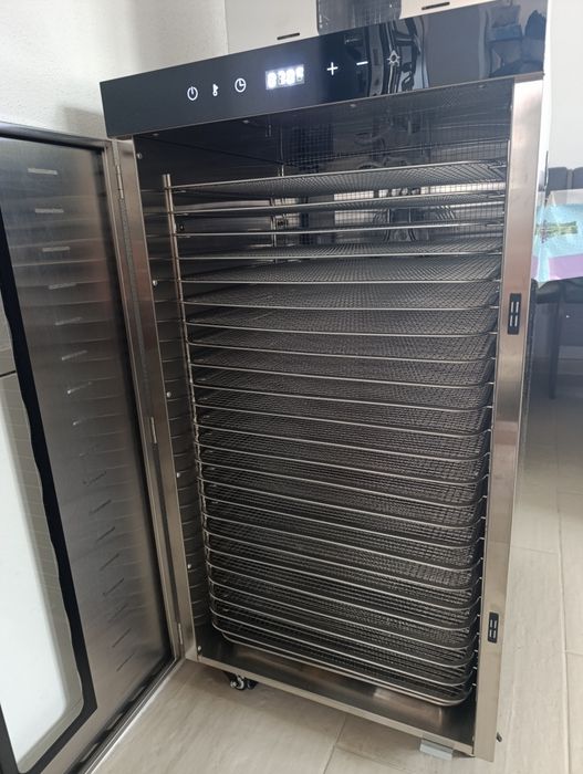 Cuptor deshidrator profesional inox 24 tavi 2kw 220V