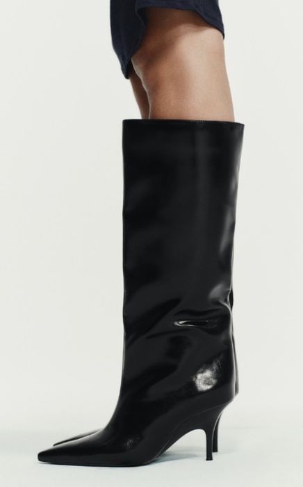 Ботуши на ток Zara