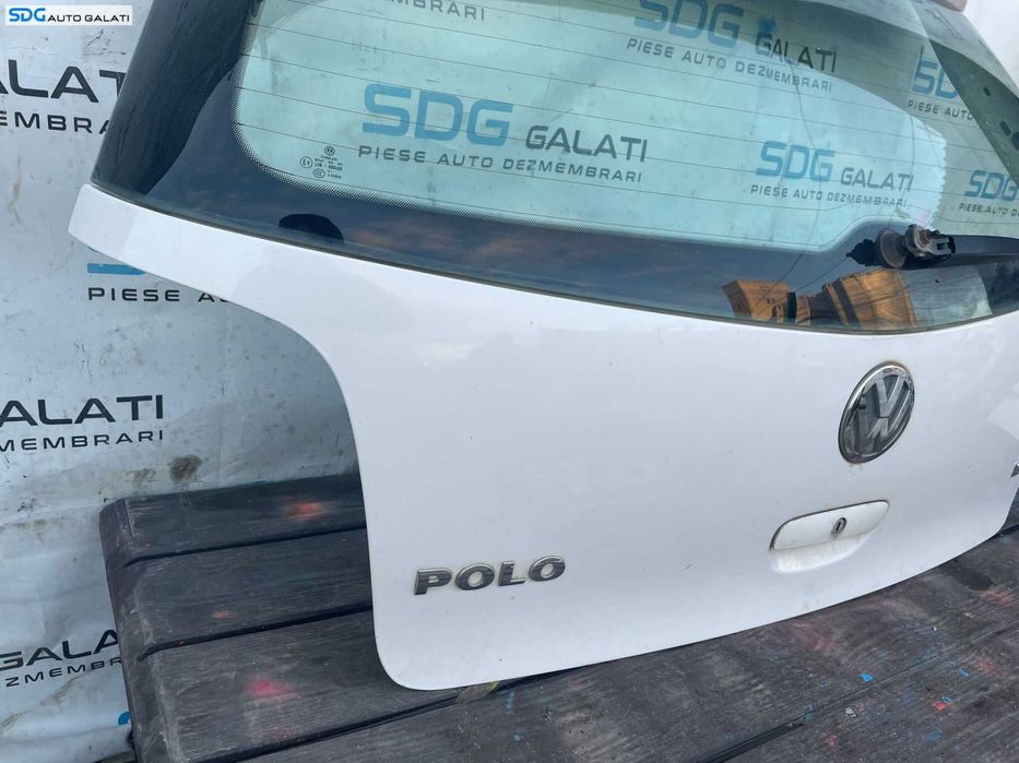 Hayon Haion Portbagaj Dezechipat cu Luneta Geam Sticla FARA Luneta Volkswagen Polo 9N 2002 - 2008 [2818X]