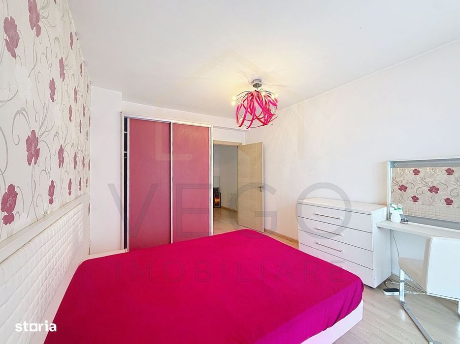 Apartament cu 2 camere, 65 mp, garaj, 2 balcoane, zona Buna Ziua