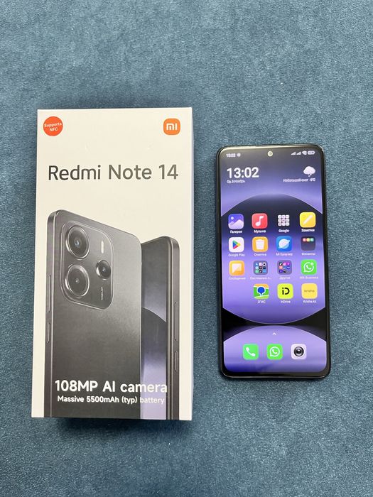 Продам Xiaomi Redme note 14 8/128 gb