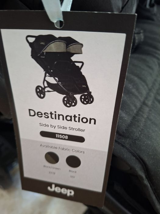 Cărucior Jeep pentru gemeni