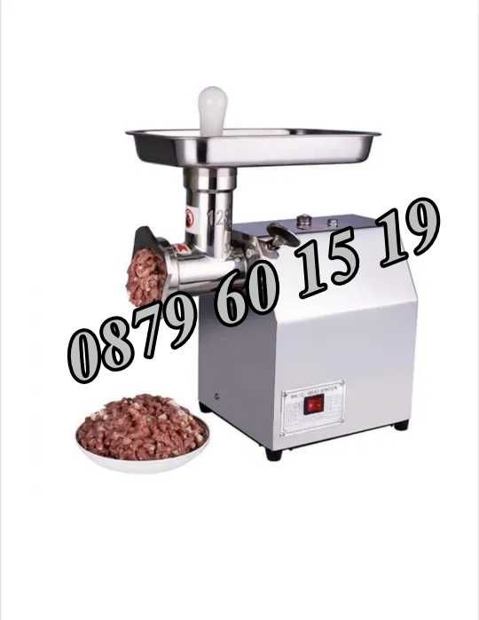 Професионална месомелачка ТК22, 2200W, 220 кг/ч с 3 решетки и 2 ножа