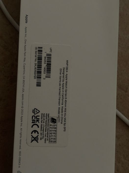Apple watch seria 8 45MM,toate accesoriile