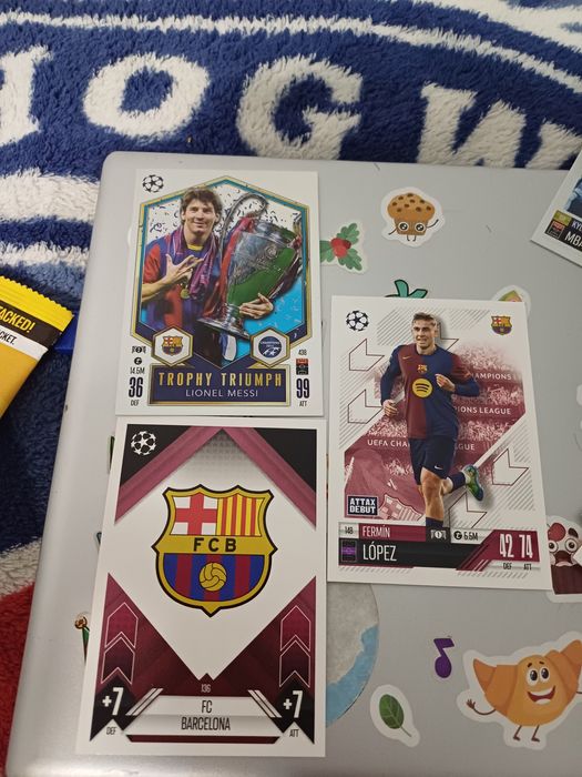 Vând cartonas MATCH ATTAX + 2 cartonase