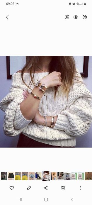 свитер женский рубан