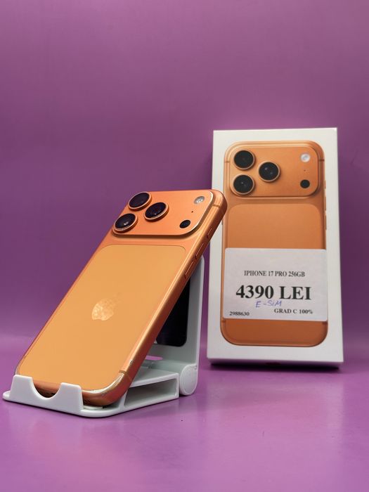 Iphone 17 Pro 256Gb 100% Uzat •Matei Amanet Crangasi 20•29886