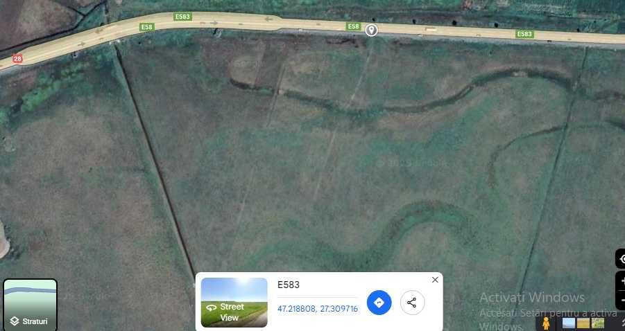 Teren 69000mp  la drum european Podu Iloaiei