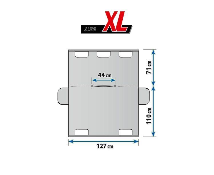 Husa auto protectie caini si pisici husa protectie bancheta Alex XL 127x181cm cu orificiu pentru centura de siguranta a animalului