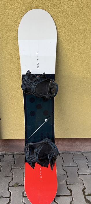 Placa snowboard Nitro Team 157 boots Nitro Team legaturi Fenix Flow