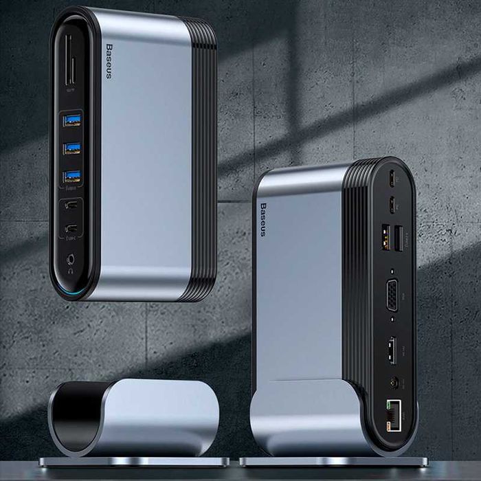 Продам док станцию BASEUS 16 в 1, почти новая