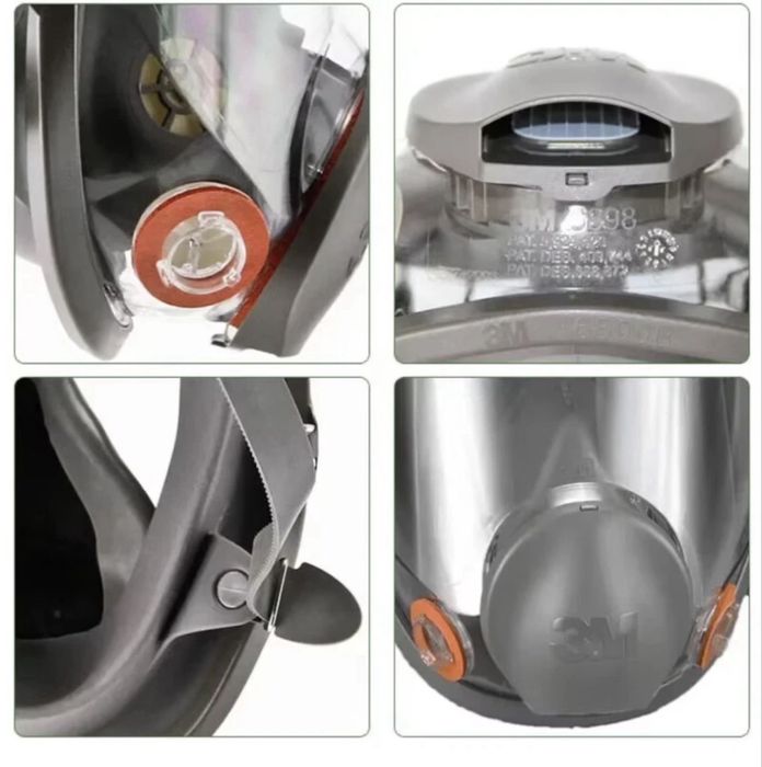 Оригинална цяла маска 3M серия 6000 (размер M/L) – Нова/Много запазена