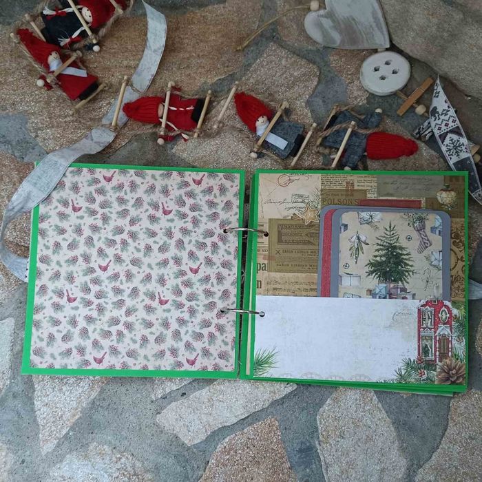 Коледни албуми, ръчна изработка