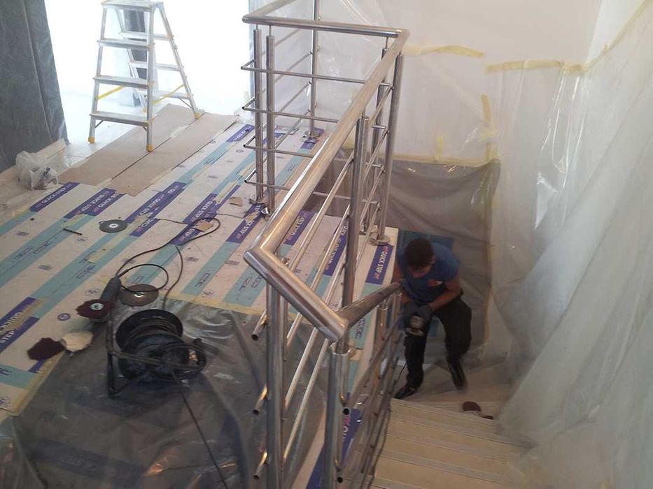 Balustrade din inox , mana curenta inox,balustrada fier forjat