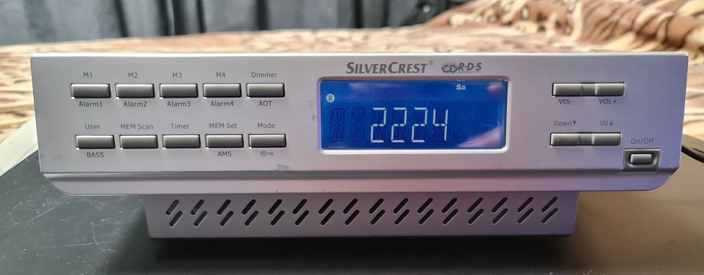 Radio ceas de bucatari Silver Crest