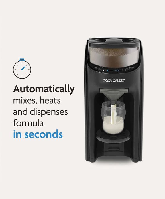 Baby Brezza Уред за приготвяне на адаптирано мляко Formula Pro Advanced Black