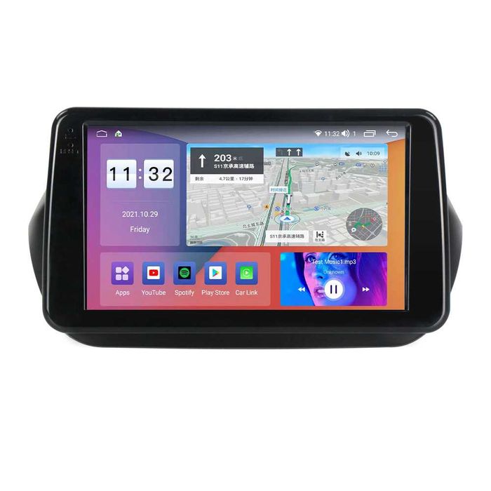 Navigatie Fiat Kubo Citroen Nemo Peugeot Bipper 2008-2017 2GB 4GB 8GB