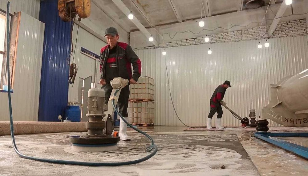 Стирка чистка ковров Чарвак / Гилам ювиш / Gilam yuvish