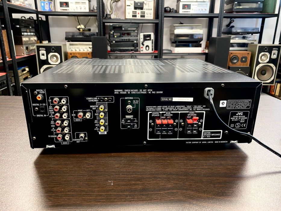Блестящ ресивър JVC
