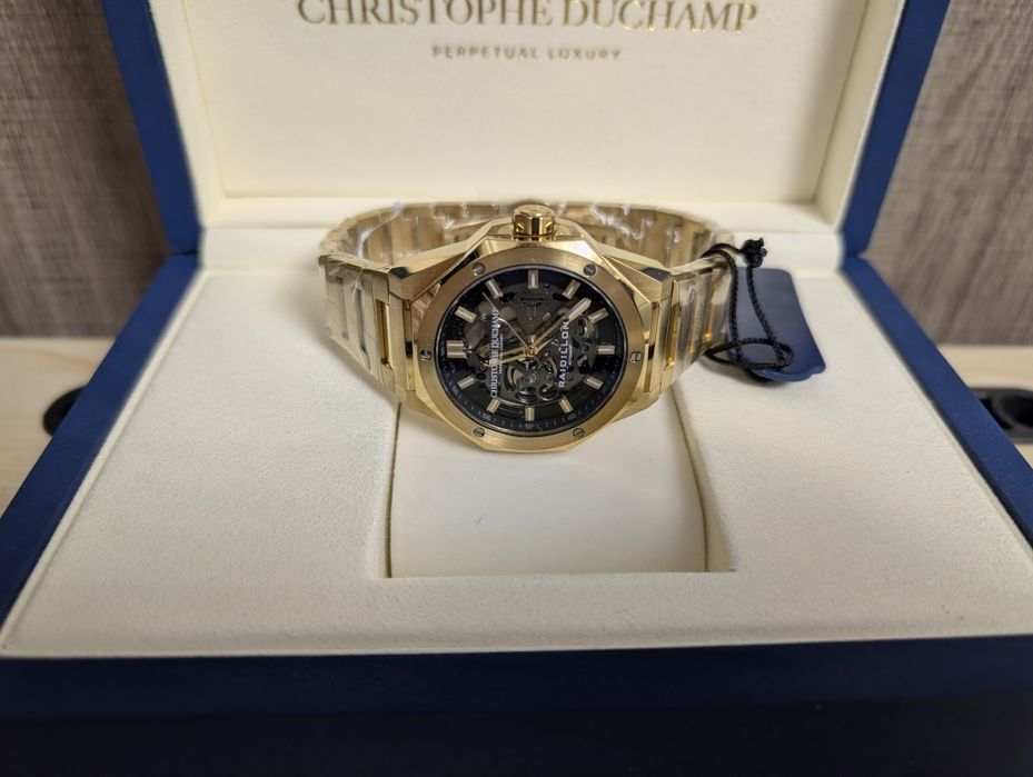 Ceas Christophe Duchamp Raidillon Skeleton Automatic Mecanism Japonez