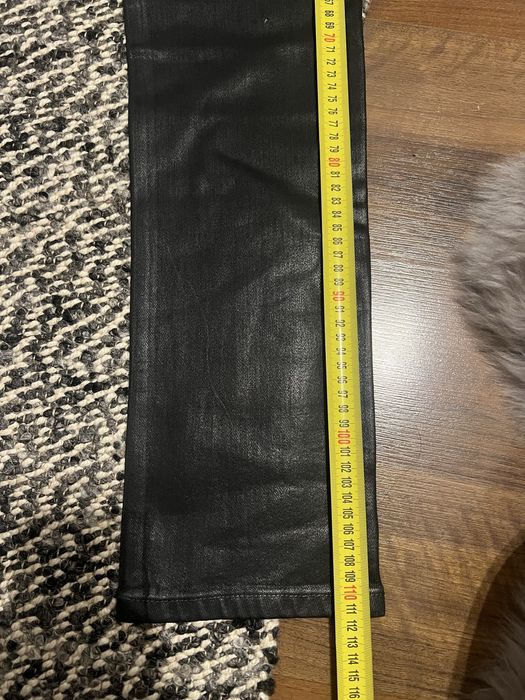 blugi waxed rick owens detroit cut marimea XL