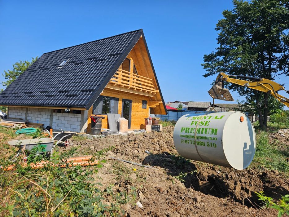 Fose septice premium, ministati,rezervoare