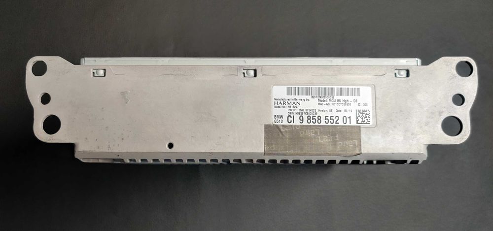 Unitate Navigatie BMW MGU High D3 B297 HW 3.1-APIX- G01 G05 G16 G20 G30 G80 G82