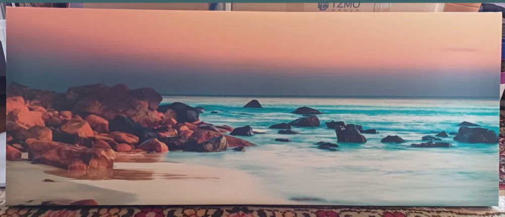 Pictură în ulei și decor interior