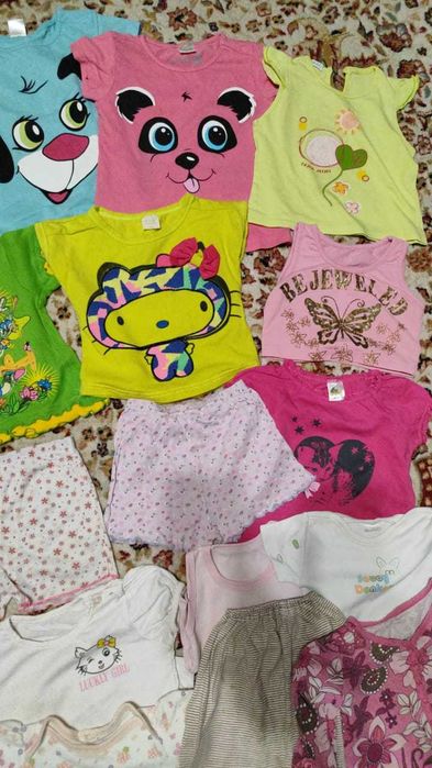 Пакет одежды на маленькую девочку