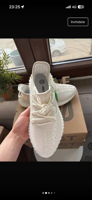 Adidas Yeezy Boost 350 V2 Bone Cream White 43 1/3