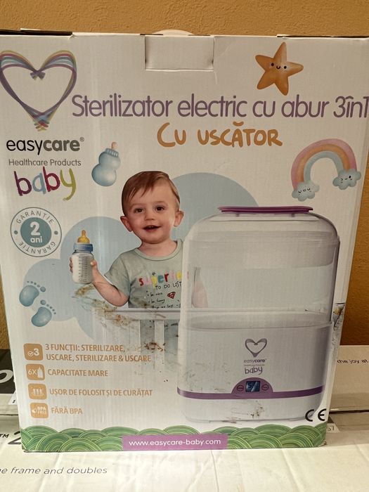 Sterilizator electric cu abur Easy care 3 in 1