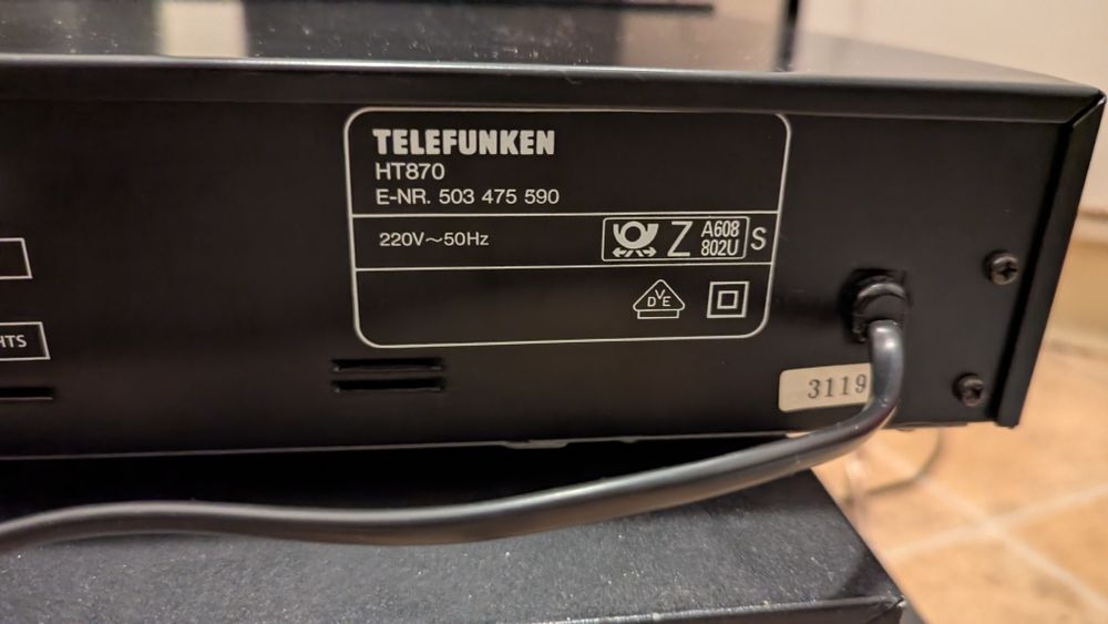 Tuner Telefunken HT870 - rezervat