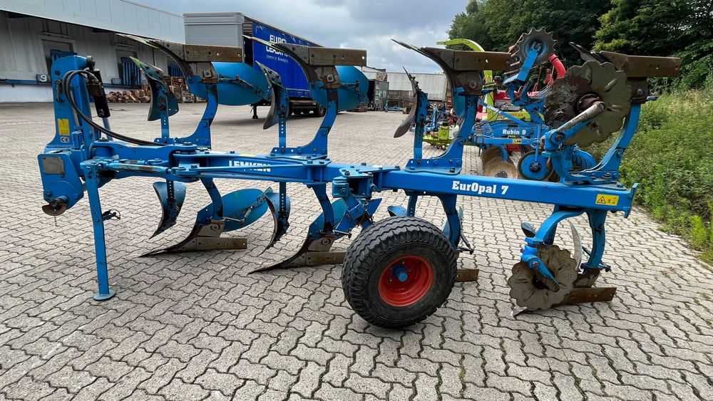 Lemken EurOpal 7 omoch, плуг Case, Claas, John Deere, Belarus tortadi