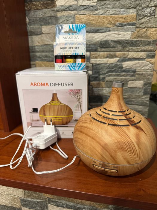 Ултразвуков дифузер за ароматерапия MAKEDA BOTANICS BLOOM