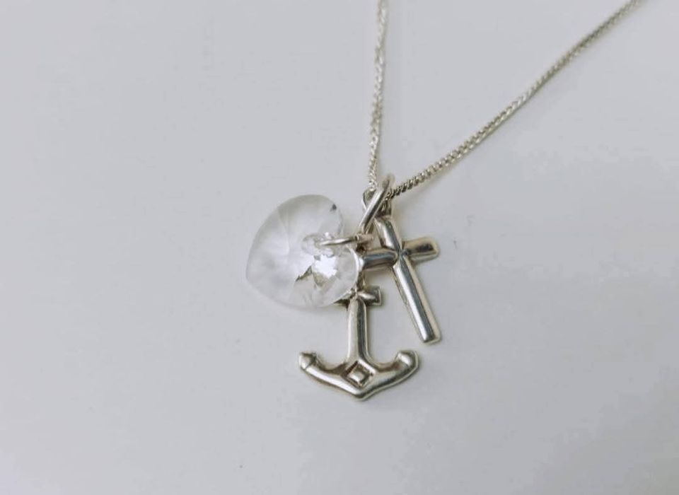 Vechi colier/lanț din argint de 925