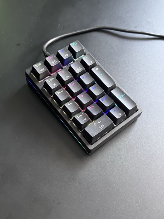 Блок NumPad с подсветкой