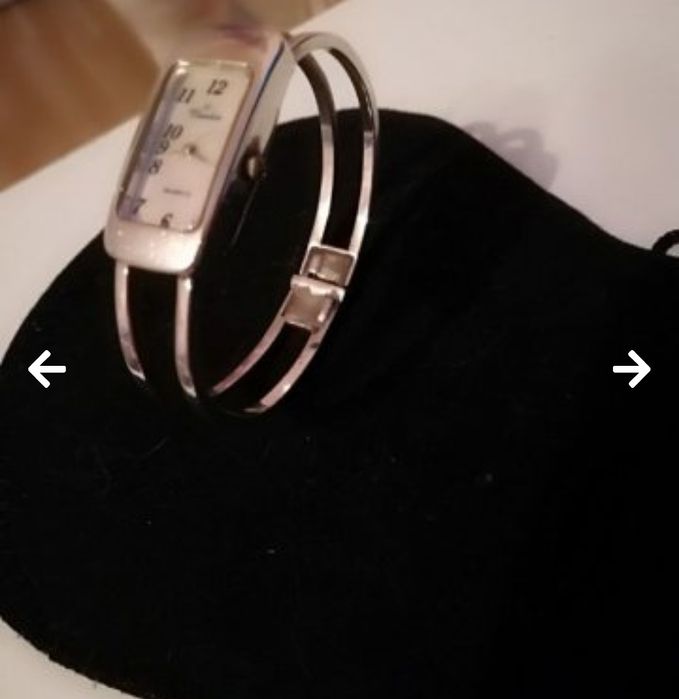 Дамски сребърен часовник