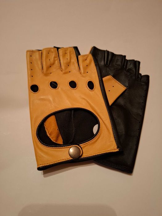 Manusi din piele pt condus (sofat)