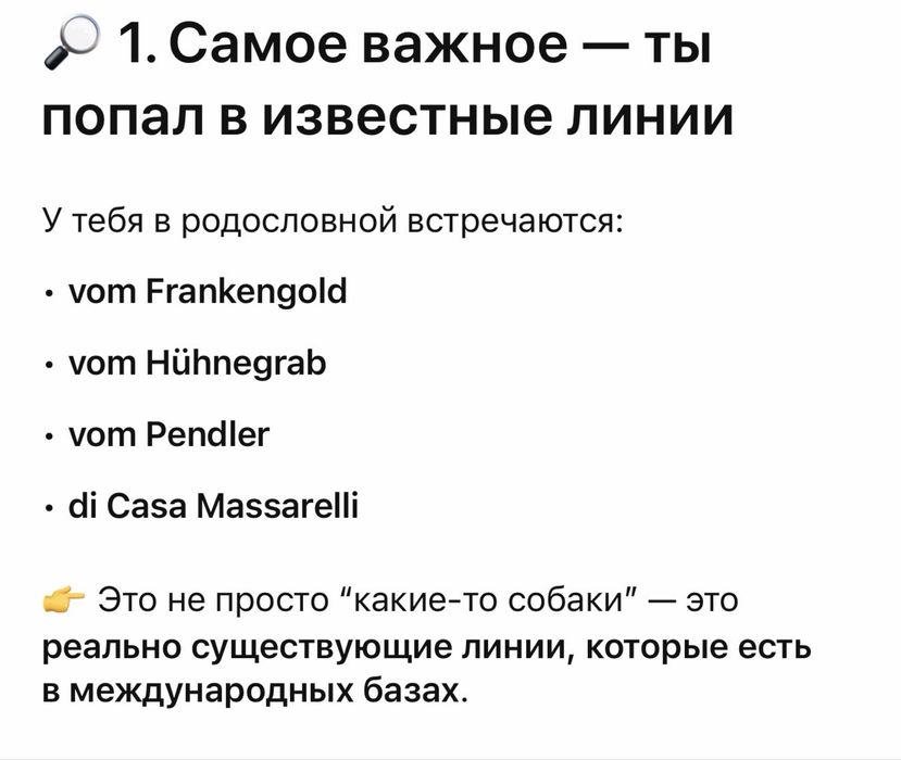 Мухтар готов для вязки