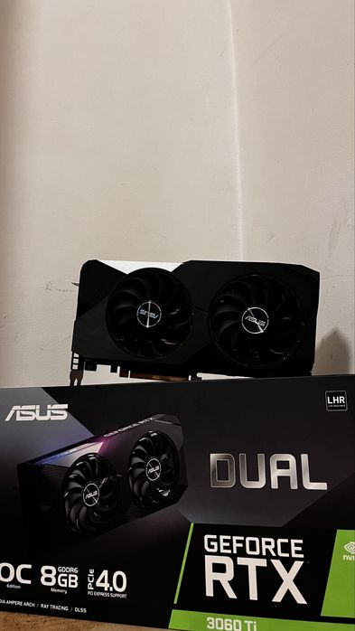Видеокарта Asus Nvidia rtx3060ti