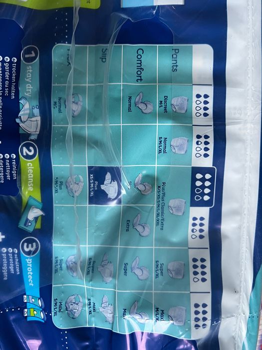 TENA Slip ProSkin Plus М памперси Пелени за възрастни хора 6 капки