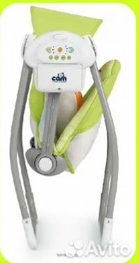 Детский шезлонг электрокачеля