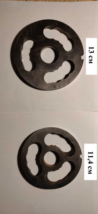 Новые ножи решетки на промыш мясорубки Колбасное Боск Плюс 130 и 114