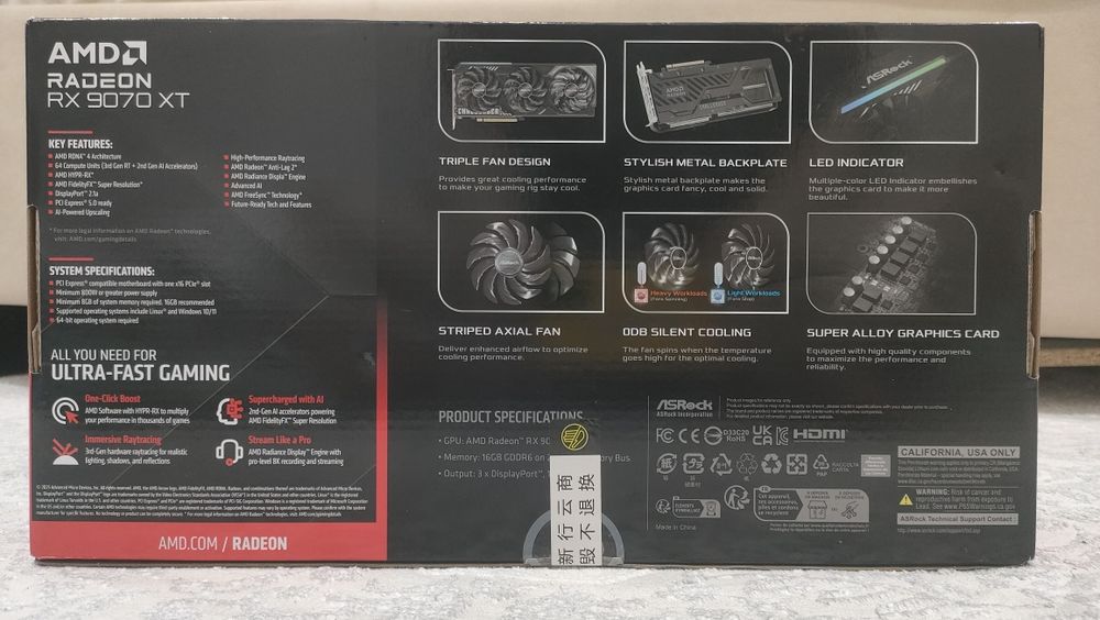 Видеокарта RX 9070XT новая