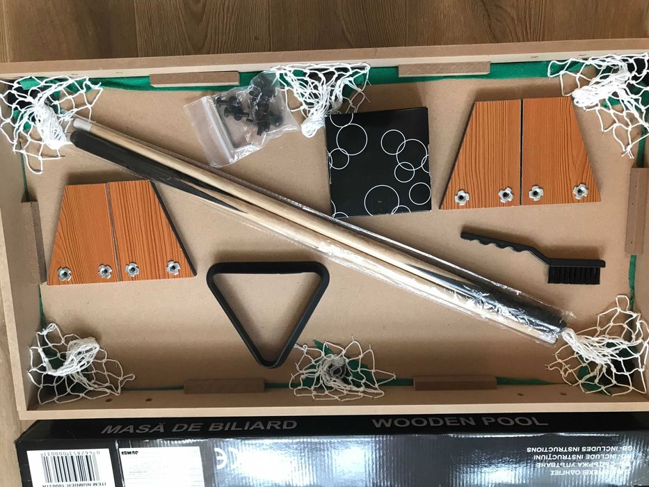 Masa mare Biliard lemn  75x41x16,5 cm