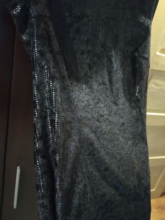 Дамска черна рокля
