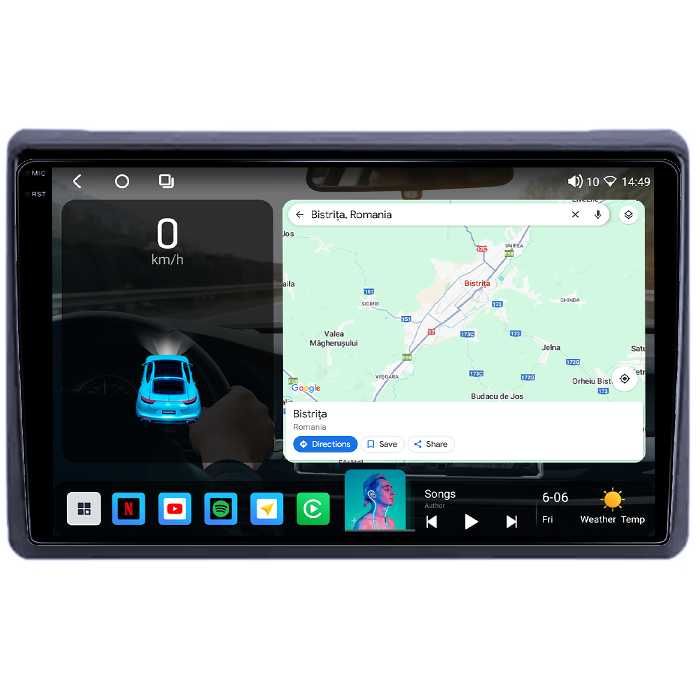 Navigatie Renault Master 2021 2GB 4GB 8GB Garantie Camera