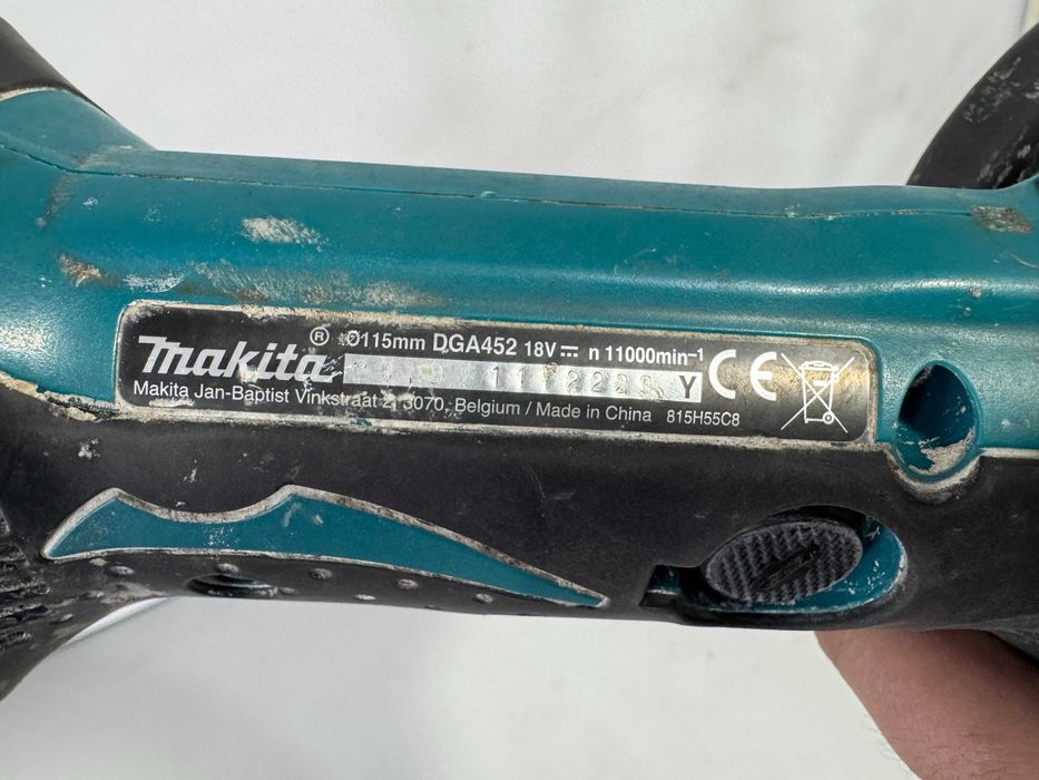 Ъглошлайф - Makita 18 V li ion / 115 mm / solo